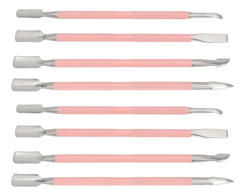 Juego De 2 Cuchillas Spoon Nail Pusher De Acero Inoxidable P