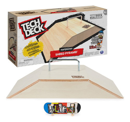 Tech Deck Performance Series, Juego De Pirmide Triturada Con