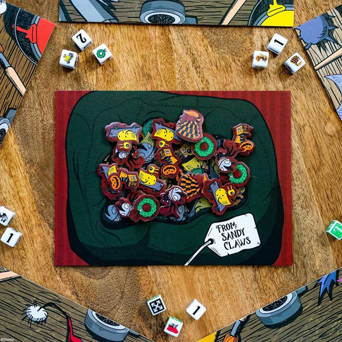 Juego De Dados Disney Tim Burton Merry Madness | 3-5