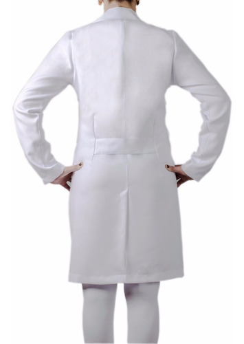 Jaleco Feminino Acinturado Oxford Atacado
