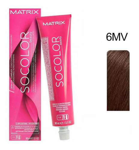 Mochas 6mv Pomo De Tinta Matrix Socolorbeauty 90ml