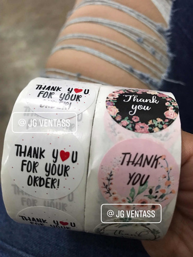 Etiquetas/stickers Para Decorar Tus Ventas