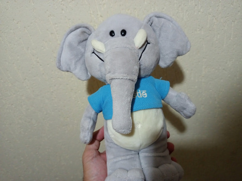 Pelúcia Elefante Nestlé Filhotes Na Condição Das Fotos (Usado)