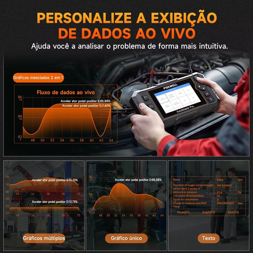 Scanner Automotivo Foxwell Nt650 Atualização Wife Original