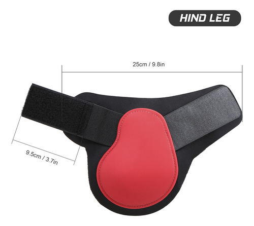Set De Botas Ajustables Para Patas De Caballo, Con Protecció