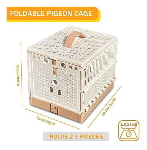 Jaula Plegable Para Palomas De Carreras Jaula De Viaje Jaula