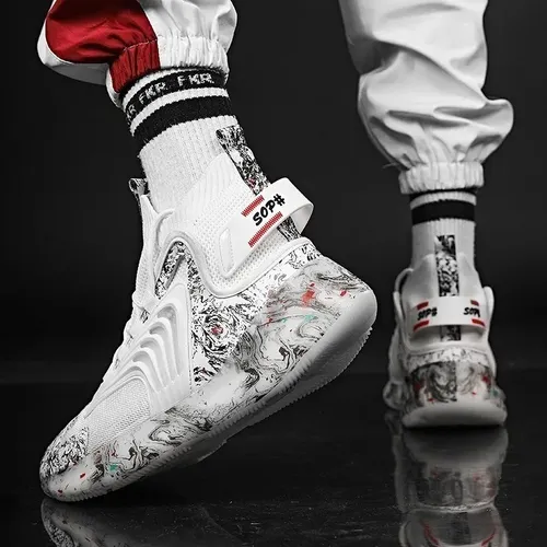 Zapatos De Tenis Masculinos Sapatos De Tamanho Grande Cuotas sin