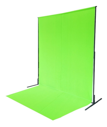 Fondo Infinito Croma Key Verde 2,40x2,00 Estructura Y Piso!!
