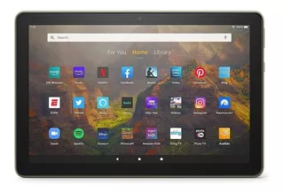 Tablet Amazon Fire HD 10 2021 KFTRWI 10.1" 32GB olive e 3GB de memória RAM