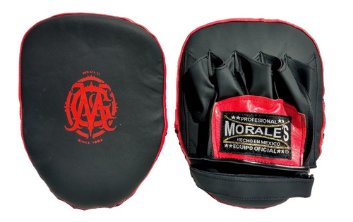 Manoplas Cachagolpes Box Boxeo Vinilpiel Curvos M. Morales