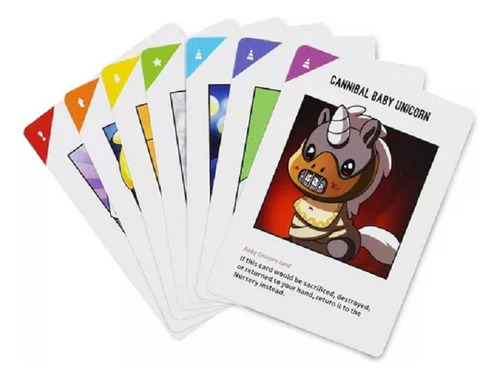Juego De Cartas Expansion Unstable Unicorns Nsfw Adultos