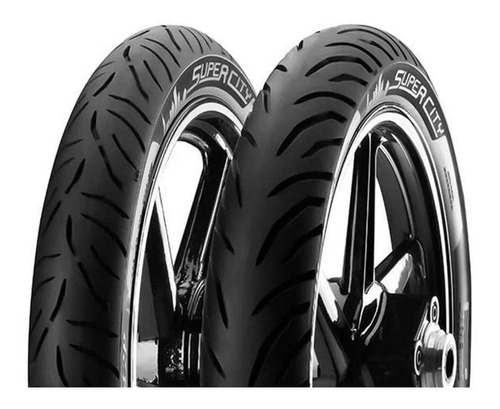 Imagen 3 de 7 de Kit Cubiertas Pirelli Super city Honda Storm 125 uso c/cam.