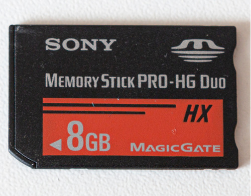 Memoria Sony Memory Stick Pro Hg Duo 8gb