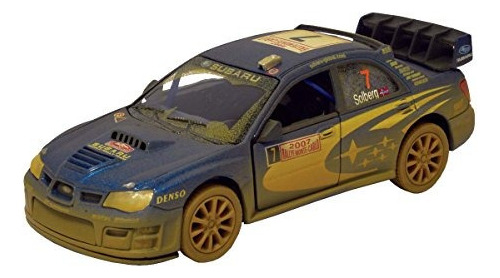 Dirty Subaru Impreza Wrc 136 Scale 5 Por Kinsmart