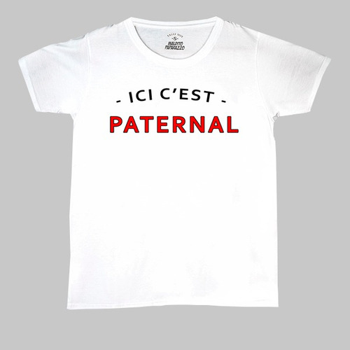 Remera 100 % Algodón - Ici C´est Paternal- Argentinos Jrs.