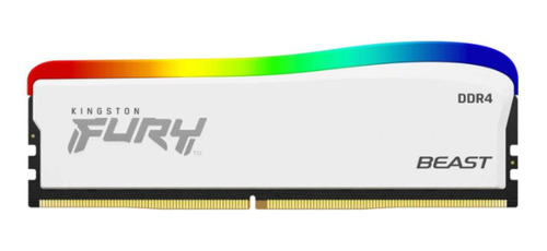 Memoria Ram Kingston Fury Beast White 8gb X 3600mhz