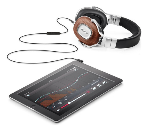 Denon Music Maniac auriculares De Diadema Walnut
