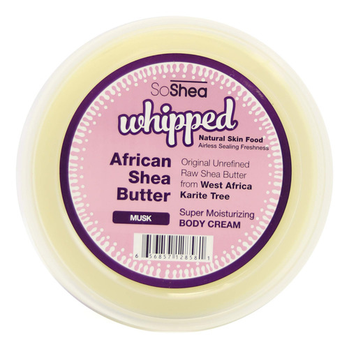 Manteiga De Karité Soshea Chicoteada Africana 400ml Para Cab