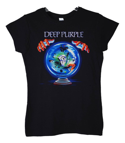 Polera Mujer Deep Purple Slaves And Masters Rock Abominatron