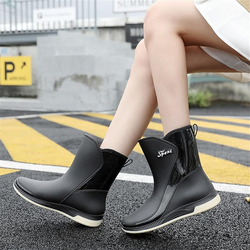 Botas De Inverno Botín Impermeable Mujer Antideslizante