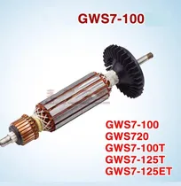 Comprar Rotor O Inducido Esmeril Bosch Gws 7-100 Gws 7-115 Gws 7-125
