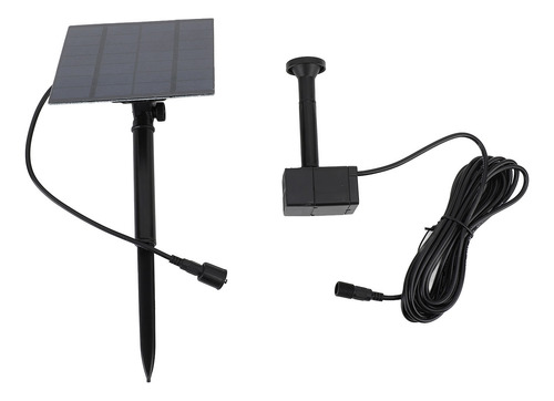Potente Kit De Bomba De Agua Solar Jet Para Baño De Pájaros