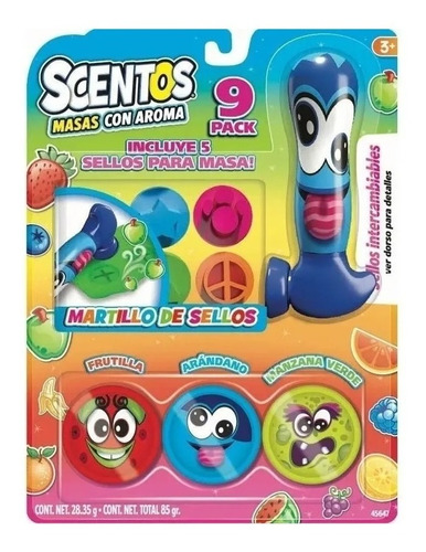 Juego De Masa Scentos Con Aroma Martillo Sellos 45647