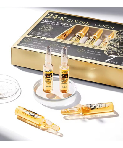 Suero Facial Saoder 24k Gold Tratamiento Intensivo 7 Días Todo Tipo De Piel Noche