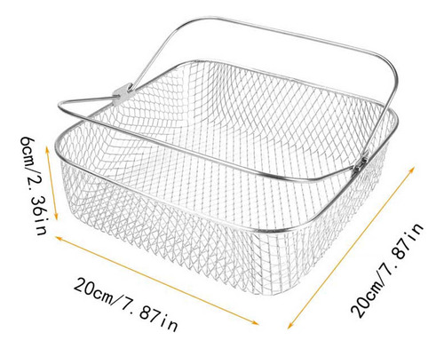 Cesta De Malla U Fryer Accessories, Malla Transpirable 7005