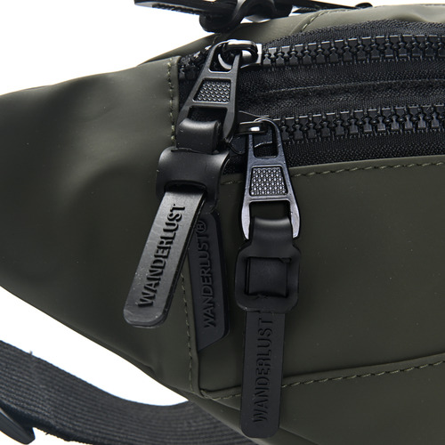 Riñonera Go Ff Engomada Wanderlust Shp Tunishop Color Negro Diseño De La Tela N/a