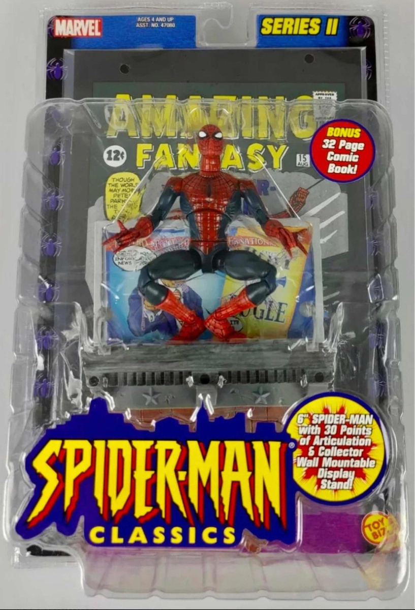 Toy Biz Spiderman Classic Marvel Serie 2 Amazing Fantasy Envío gratis