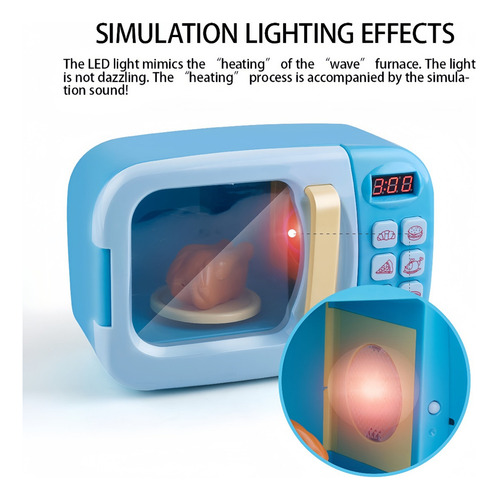 Set De Juguetes Educativos De Cocina De Simulación Para Niño