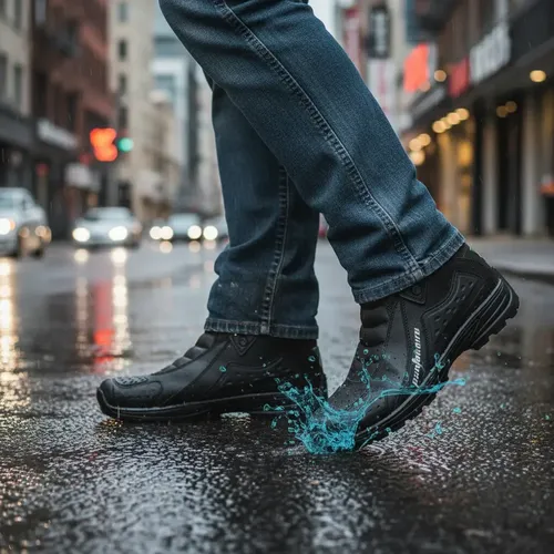 Bota De Chuva Moto Motoqueiro 100% Impermeável - Pantaneiro