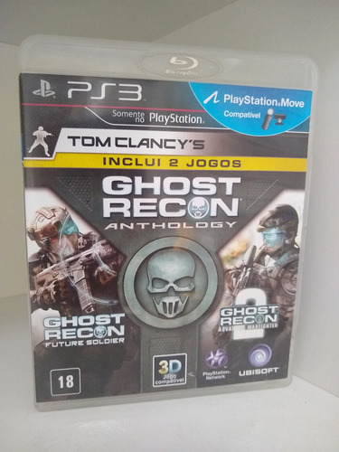 Jogo Tom Clancy's Ghost Recon Anthology Ps3 Mídia Fisica