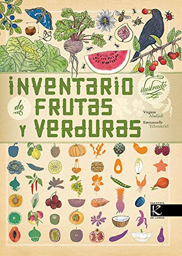 Inventario Ilustrado De Frutas Y Verduras (spanish Edition 