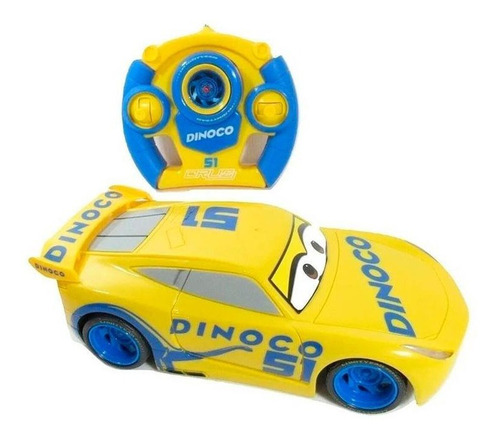 Auto Cars Rayo Mcqueen Radio Control Remoto Disney