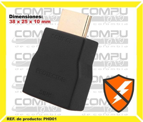 Protector De Picos De Corriente Hd Ref: Phd01 Computoys Sas