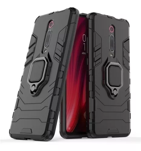 Funda Ring Armor Policarbonato Tpu Para Xiaomi Redmi Note 9
