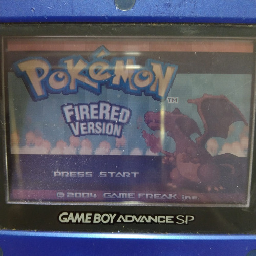 Pokémon Firered Version Fuegorojo Nintendo De Pikachu Fisico (Usado)