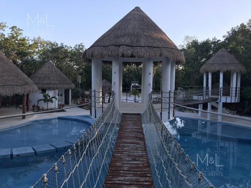 Terreno En Venta De 162 M2 En Aldea Ka´an En Puerto Morelos, Quintana Roo