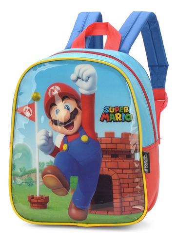 Mini Mochila Costas Super Mario Jump Xeryus