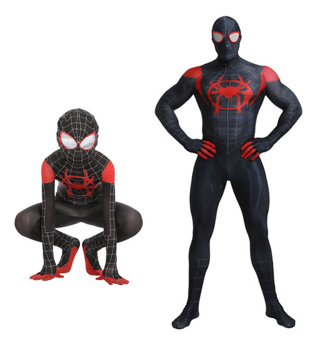 Disfraz De Spider Man Para Niños Con Máscara, Cosplay De Fan