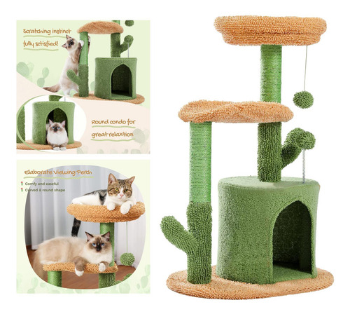 Cama Para Gatos Con Para Gatos, Centro De Actividades De