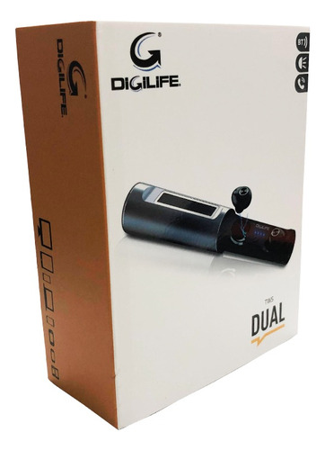 Audifonos Bluetooth 5.0 Inalambricos Tws Dual Negro Digilife