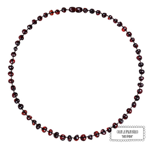 Collar De Ámbar Báltico Para Adultos Baby Ámbar- Certificado