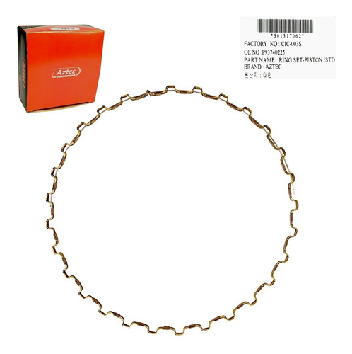 Imagen 5 de 8 de Anillos Std Aveo Corsa Cielo Lanos Nubira Motores 1.6 Orig
