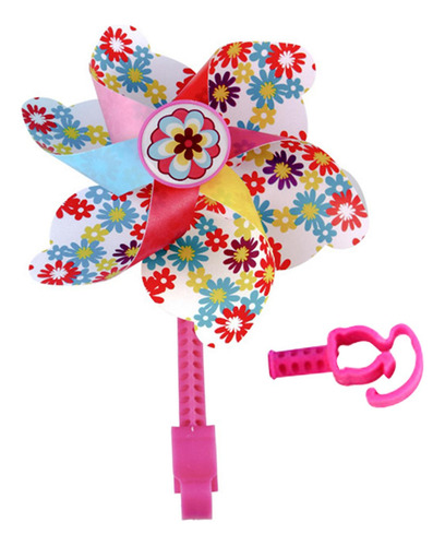 Para Bicicleta Para Niños, Molinete Para Manillar De Flor