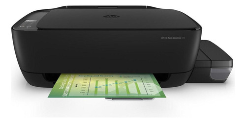 Impresora a color  multifunción HP Ink Tank Wireless 415 con wifi negra 100V/240V