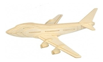 Avión Boeing 747 Aeromodelismo Para Armar Kit Modelo De Made