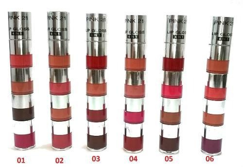Imagen 2 de 2 de Labial Pink 21 4 en 1